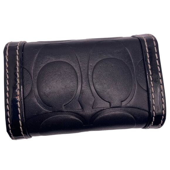 Vintage COACH y2k Black Contact Case - Picture 2 of 8